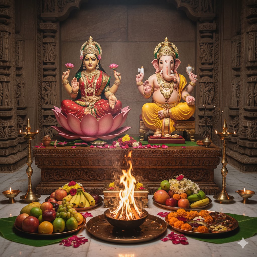 🌺 Lakshmi Ganapathi Homam